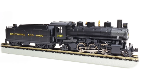 Bachmann 51513 - 2-6-2 Prairie w/Smoke (DC Silent) Baltimore & Ohio (B&O) 2458 - HO Scale