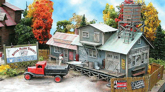 Bar Mills 0821 - Mooney's Plumbing Emporium  - N Scale Kit