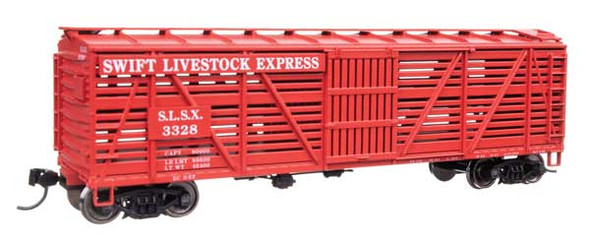 Walthers Mainline 910-41517 - 40' Wood Stock Car with Dreadnaught