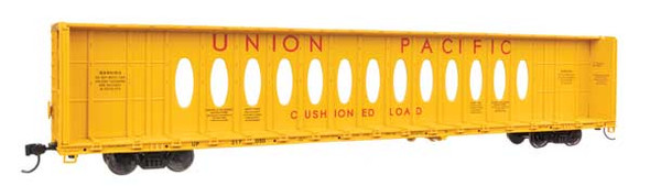 Walthers Mainline 910-50749 - 72' Centerbeam Flatcar w/Opera Windows Union Pacific (UP) 217050 - HO Scale
