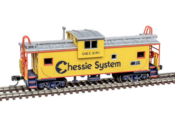 Atlas Master 50007305 - Extended Vision Caboose Chessie System* (Yellow/Orange) C-3191 - N Scale
