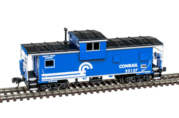 Atlas Master 50007306 - Extended Vision Caboose Conrail (Blue) 22137 - N Scale