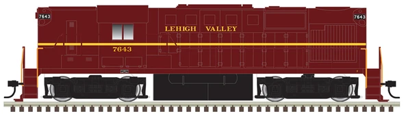 Atlas Classic 40005877 - ALCo RS-11 (DC Silent) Lehigh Valley (LV) 7643 - N Scale