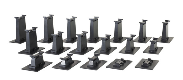 Bachmann 44595 - 18-Piece Graduated Pier Set  - HO Scale