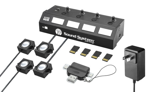 Woodland Scenics JS6900 - Just Plug® Sound System Starter Kit