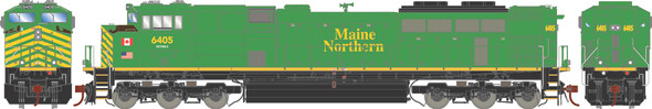 Athearn Genesis 75570 - EMD SD70M-2 (DC Silent) Maine Northern Railway (NBSR) 6405 - HO Scale