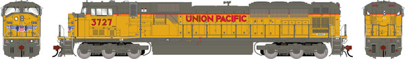 Athearn Genesis 1916 - EMD SD90MAC (DC Silent) Union Pacific (UP) 3727 - HO Scale