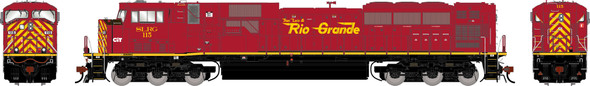 Athearn Genesis 1923 - EMD SD90MAC (DC Silent) San Luis and Rio Grande Railroad (SLRG) (IPH) 115 - HO Scale