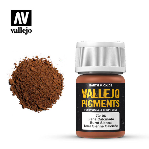 Vallejo Pigments - 73-106 Burnt Sienna