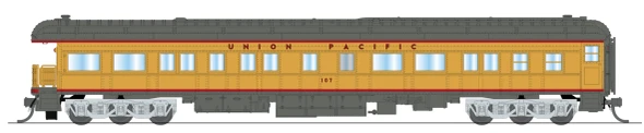 PRE-ORDER: Broadway Limited 10779 - Business Car Union Pacific (UP) 107 - N Scale