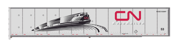 PRE-ORDER: Bowser 44174 - 53' Roadrailer CN ECOZ 532045 - HO Scale