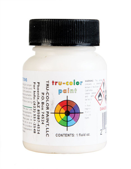 Tru-Color Paint 443 - Matte Ivory - 1oz 29.6mL  - Multi Scale