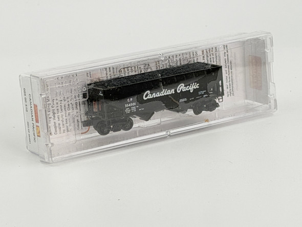 Pre-Owned: Micro-Trains 33’ Twin Bay Hopper offset sides Canadian Pacific 354501 - N Scale