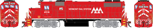 PRE-ORDER: Athearn Genesis 3442 - EMD GP38-2 (DCC and Sound) Vermont Railway (VTR) 202 - HO Scale