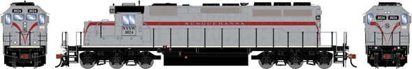 PRE-ORDER: Athearn 3728 - EMD SD40-2 (DC Silent) New York, Susquehanna and Western (NYSW) 3024 'Susquehanna Heritage' - HO Scale