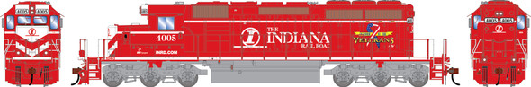 PRE-ORDER: Athearn 3734 - EMD SD40-2 (DC Silent) Indiana Rail Road (INRD) 4005 'Veterans' - HO Scale