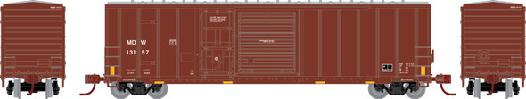 PRE-ORDER: Athearn 3903 - 50' FMC 5277 Combo Door Box Car Minnesota, Dakota and Western Railway (MDW) 13157 - N Scale
