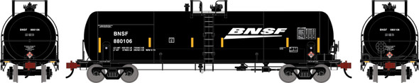 PRE-ORDER: Athearn 3912 - RTC 20,900 Gallon Acid Tank Car BNSF 880106 'Wedge' - HO Scale