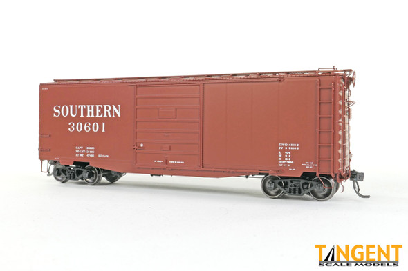 Tangent Scale Models 26017-02 - Delivery 7-1961 40′ PS-1 9' Door Boxcar Southern (SOU) 30601 - HO Scale