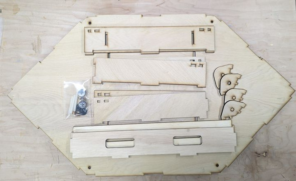 Klawndyke 004 - STCRNR Standard Inside T-TRAK Corner  - N Scale Kit