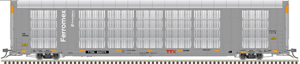 Atlas Master 20007919 - Gunderson® Multi-Max™ Auto Rack Ferromex (Gray/Red) TTGX 824801 - HO Scale