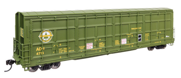Walthers Proto 920-101940 - 56' Thrall All-Door Boxcar Ashley, Drew & Northern (ADN) 4724 - HO Scale