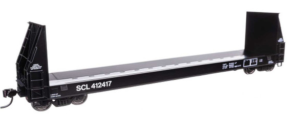 Walthers Proto 920-104537 - 50' Sieco Pulpwood Flatcar Seaboard Coast Line (SCL) 412417 - HO Scale