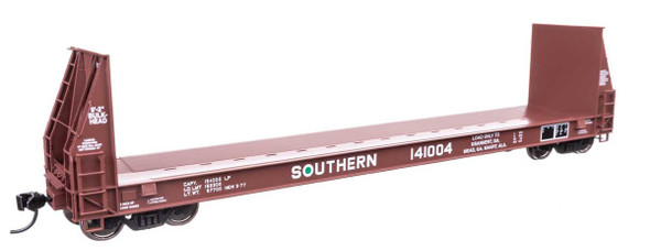 Walthers Proto 920-104539 - 50' Sieco Pulpwood Flatcar Southern (SOU) 141004 - HO Scale