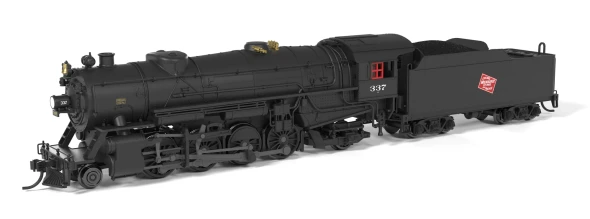 Broadway Limited 10057 - USRA Heavy Mikado (DC Silent) Milwaukee Road (MILW) 352 - N Scale
