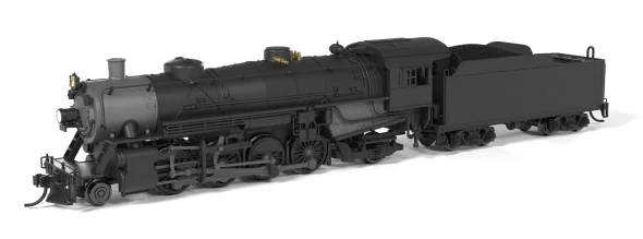 Broadway Limited 10094 - USRA Light Mikado (DCC and Sound) Unlettered  - N Scale