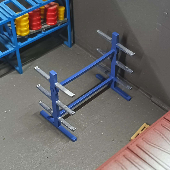 Jackson Railcar H82015 - Material Racks  - HO Scale