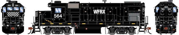 Athearn Genesis 1908 - EMD GP15-1 (DCC and Sound) Wells Fargo Rail (WFRX) 564 - HO Scale