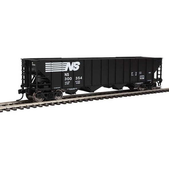 Walthers Mainline 910-1995 - 50' 100-Ton 4-Bay Hopper  Norfolk Southern (NS) 300354 - HO Scale