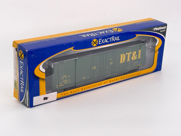Pre-Owned: ExactRail Greenville 60’Double Plug Door Box Car, NIB Detroit Toledo and Ironton 25913 - HO Scale