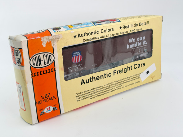 Pre-Owned: Con Cor 60’ SD Box Car Kit Scheme 1 Union Pacific 960069 - HO Scale