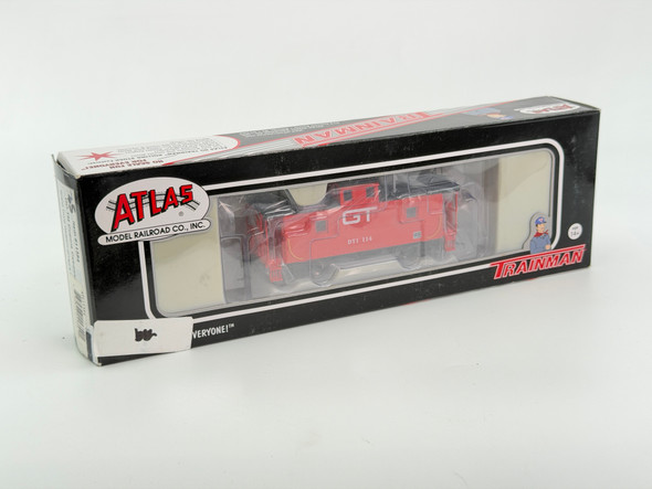 Pre-Owned: Atlas Cupola Caboose - NIB Grand Trunk Western 114 - HO Scale