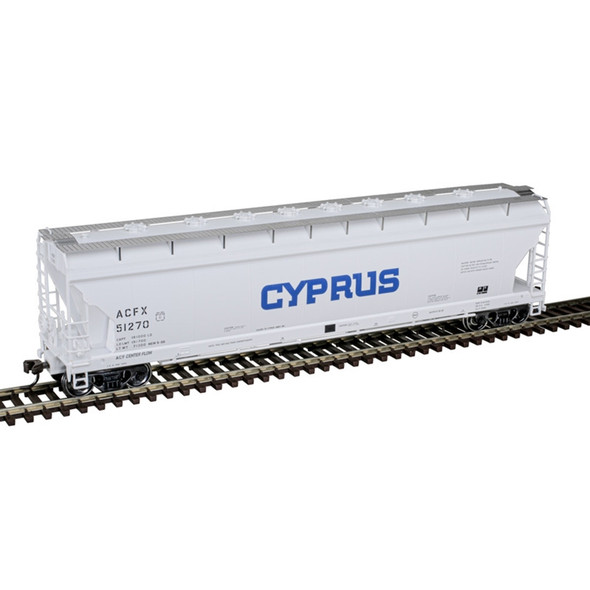 Atlas Master 20007988 - ACF PRESSUREAIDE COVERED HOPPER Cyprus (ACFX) 51270 - HO Scale