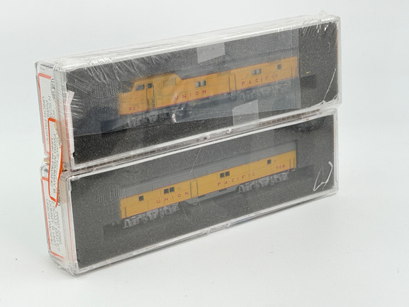 Pre-Owned: Con Cor EMD E7 A/B Set, A-Pwr’ed, B-Dummy Union Pacific 927-908 - N Scale