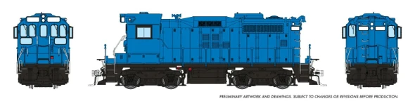 PRE-ORDER: Rapido 1108523 - CN SW1200RSm 'SWEEP' (DCC and Sound) Industrial Blue - HO Scale