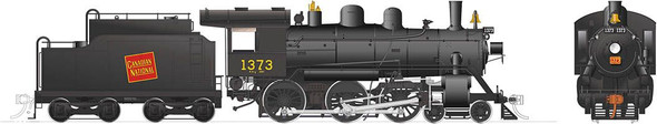 PRE-ORDER: Rapido 603503 - H-6-g 4-6-0 (DCC and Sound) Canadian National (CN) 1373 Tilted Wafer - HO Scale