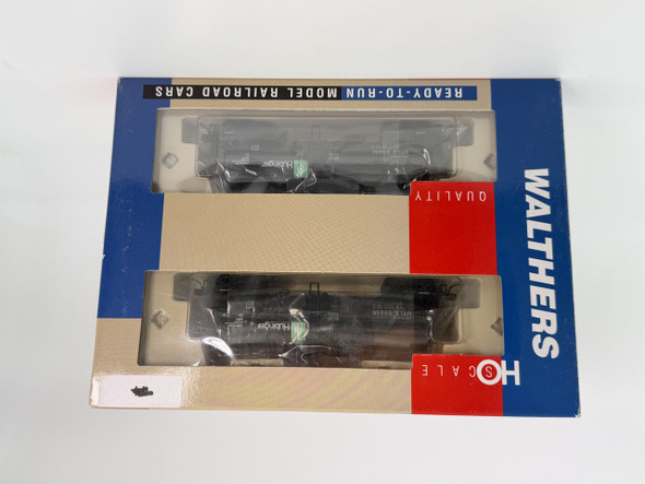 Pre-Owned: Walthers UTLX 16,000 Gallon Funnel Flow Tank Tank-2pack Hubinger-UTLX Corn Syrup 65685-65681 - HO Scale