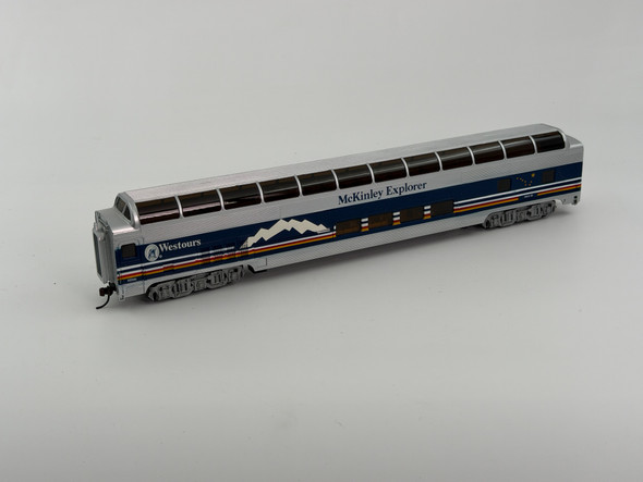 Pre-Owned: Bachmann 85’ Super Dome Westours McKinley Explorer HALX 50 - HO Scale