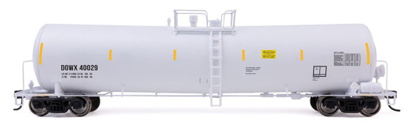 PRE-ORDER: Walthers Proto 920-100272 - 54' 23,000 Gallon Funnel-Flow Tank Car Dow Chemical Company (DOWX) 40029 - HO Scale