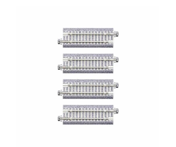 Kato 20-038 - Concrete Tie 64mm Straight Track (4 pcs)  - N Scale