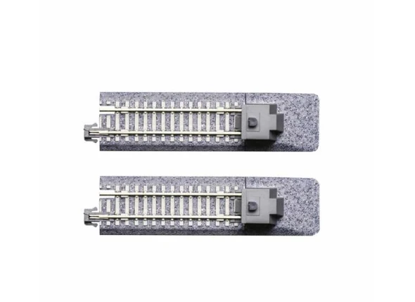 Kato 20-066 - Concrete Tie 62mm Bumper Track A (2 pcs)  - N Scale