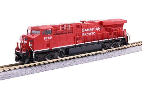 Kato 176-8972 - GE ES44AC (DC Silent) Canadian Pacific (CP) 8750 - N Scale