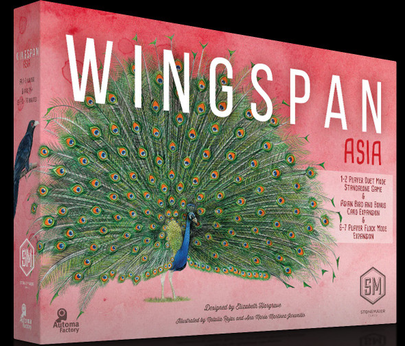 Stonemaier Games 906 - Wingspan: Asia Expansion (8)  -
