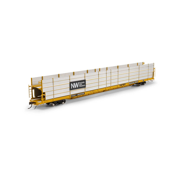 Athearn Genesis 1786 - F89F Bi-Level Auto Rack Norfolk & Western (NW) TTBX 965306 Legendary Liveries - HO Scale