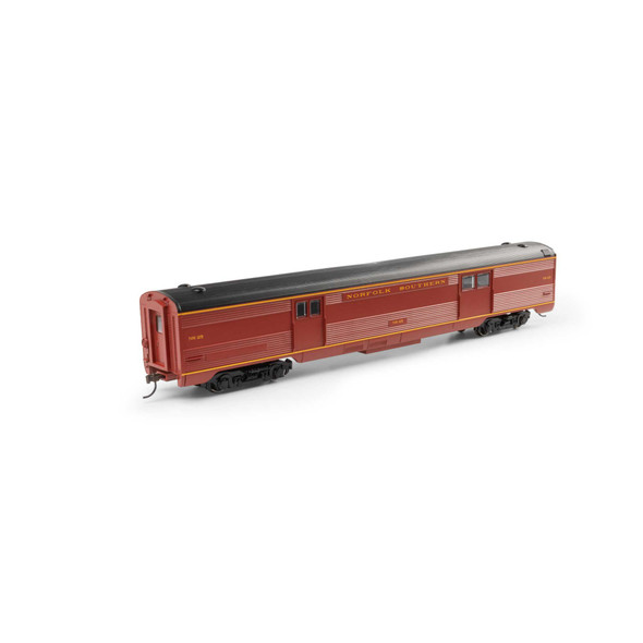 Athearn Roundhouse 3528 - Streamline Baggage Car Norfolk Southern (NS) 25 - HO Scale