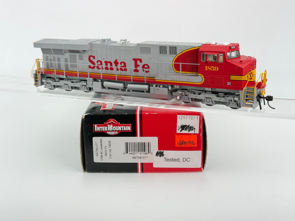 Pre-Owned: Intermountain ES44AC Locomotive, Fantasy Scheme, DC (DC Silent) Santa Fe 1859 - HO Scale